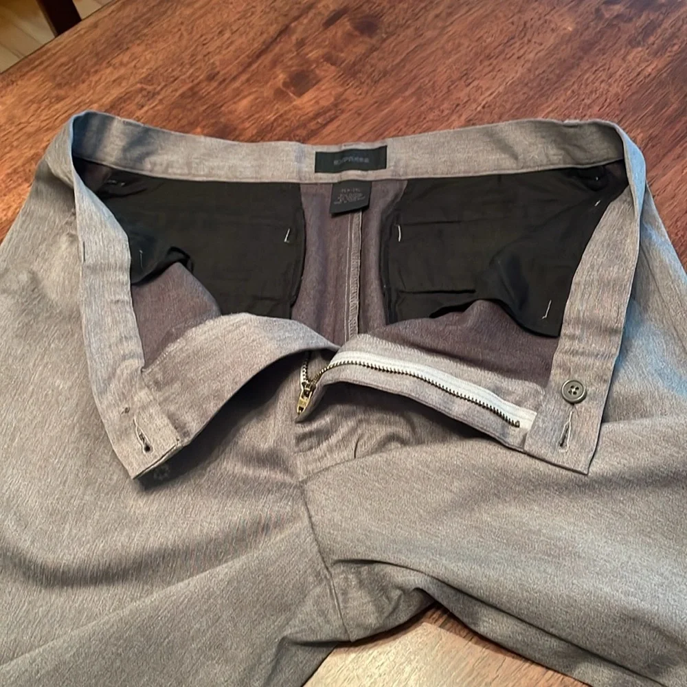 Express gray dress pants